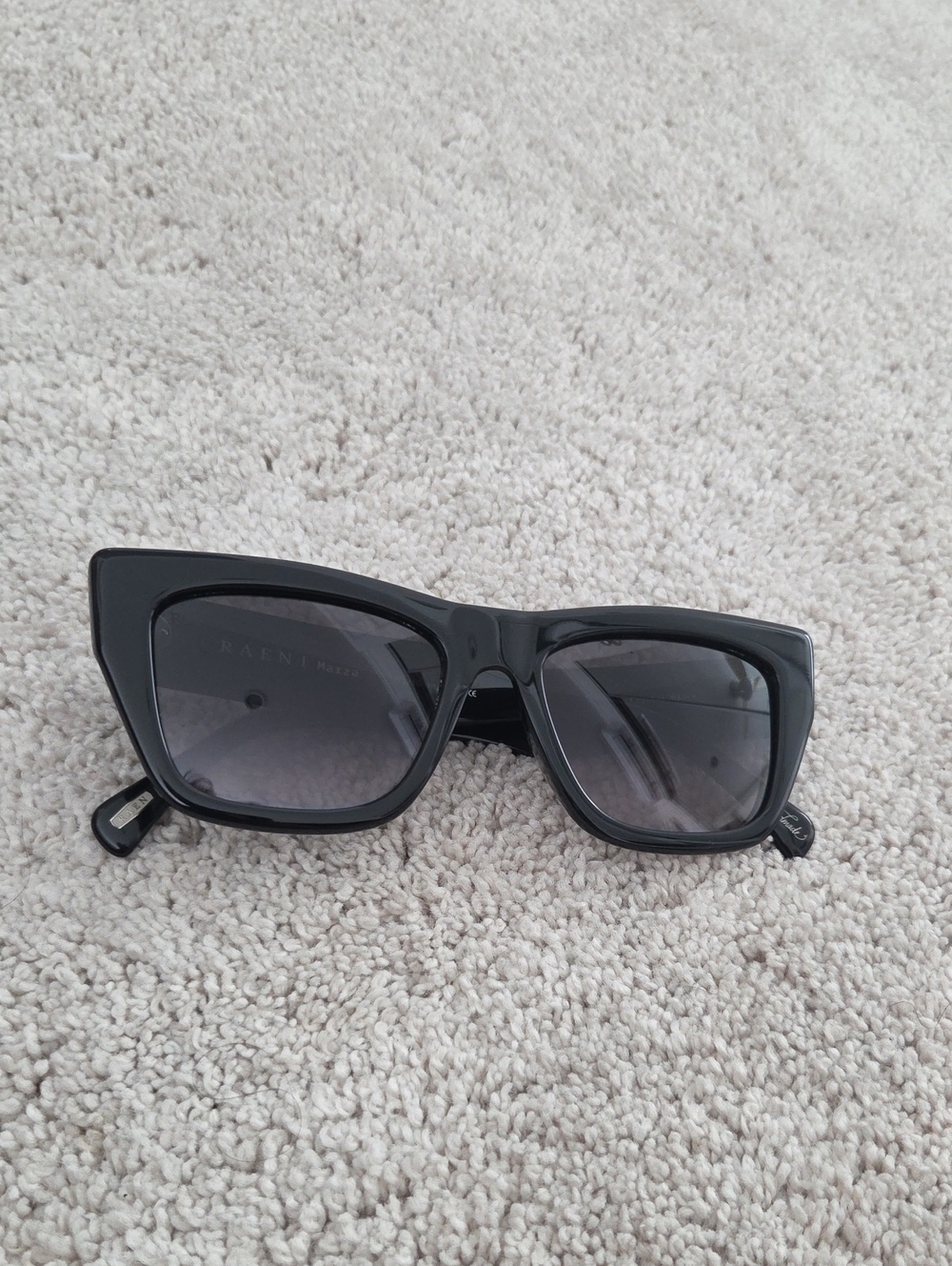 RAEN Classic Black Cateye Sunglasses - Picture 2 of 8